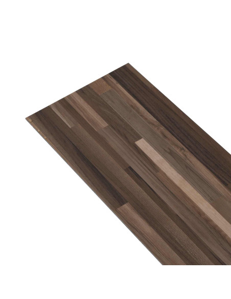 Tavole di Pavimento 36 pcs Marrone Striato 5,02 m² PVC