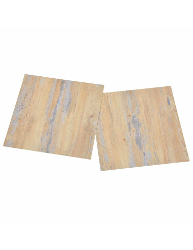 Tavole per Pavimenti 55 pcs Marrone 5,11 m² PVC