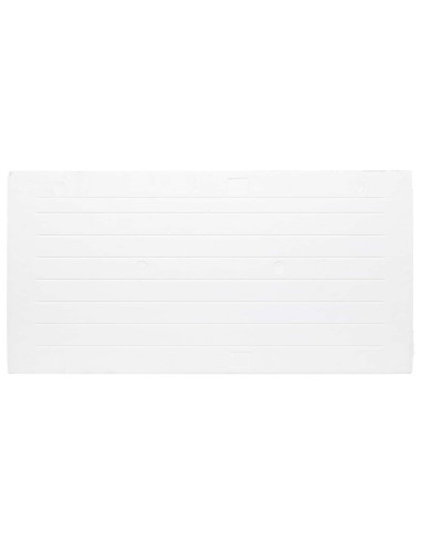 Pannelli da parete 10 pcs Rosso e Bianco 100 x 50 cm