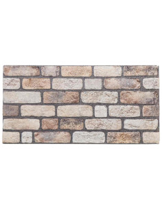 Pannelli da parete 10 pcs Marrone Chiaro 100 x 50 cm 2