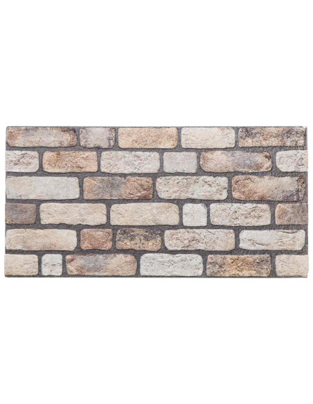 Pannelli da parete 10 pcs Marrone Chiaro 100 x 50 cm