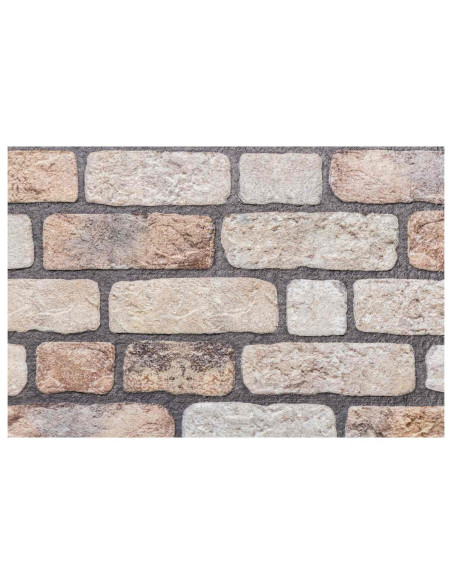 Pannelli da parete 10 pcs Marrone Chiaro 100 x 50 cm
