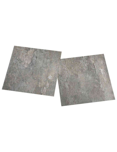 Tavole per Pavimenti 55 pcs Grigio 5,11 m² PVC