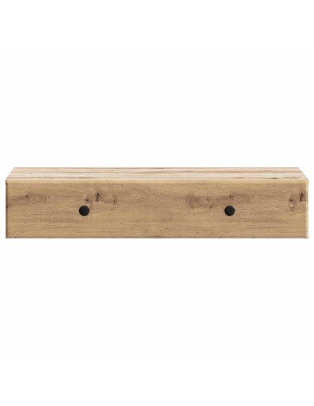 Tavolino da Parete Laterale Rovere Artigianale