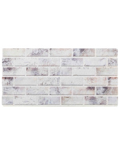 Pannelli da parete 10 pcs Grigio Chiaro e Nero 100 x 50 cm 2