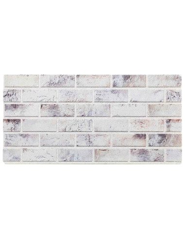 Pannelli da parete 10 pcs Grigio Chiaro e Nero 100 x 50 cm