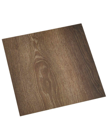 Tavole per Pavimenti 55 pcs Marrone 5,11 m² PVC