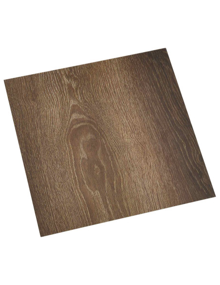 Tavole per Pavimenti 55 pcs Marrone 5,11 m² PVC