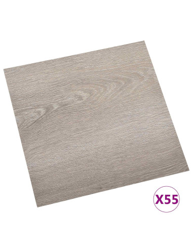Tavole per Pavimenti 55 pcs Talpa 5,11 m² PVC