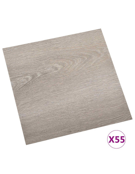 Tavole per Pavimenti 55 pcs Talpa 5,11 m² PVC