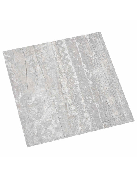 Tavole per Pavimenti 55 pcs Grigio 5,11 m² PVC