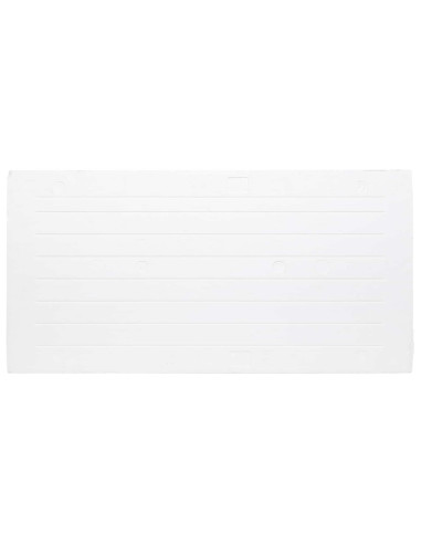 Pannelli da parete 10 pcs Marrone chiaro e bianco 100 x 50 cm