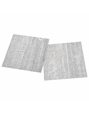 Tavole per Pavimenti 55 pcs Grigio 5,11 m² PVC