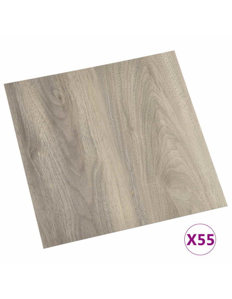 Tavole di Pavimento 55 pcs Talpa 5,11 m² PVC