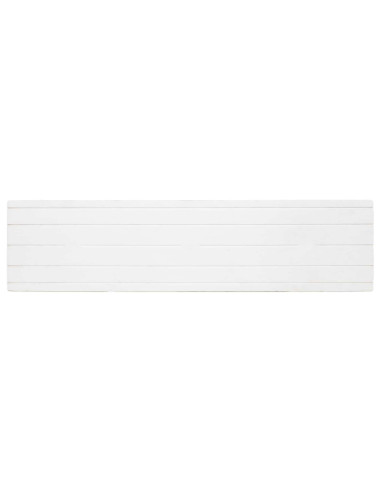 Pannelli da parete 10 pcs Grigio chiaro 100 x 25 cm Schiuma EPS