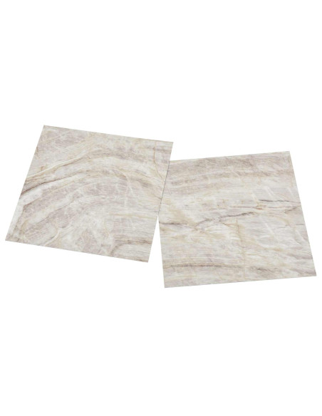 Tavole per Pavimenti 55 pcs Beige 5,11 m² PVC