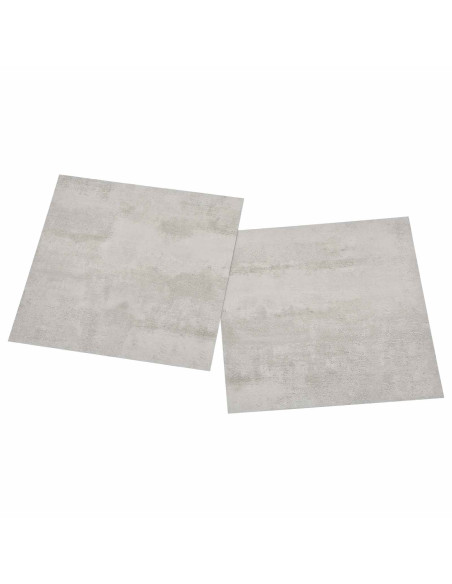 Tavole per Pavimenti 55 pcs Grigio chiaro 5,11 m² PVC