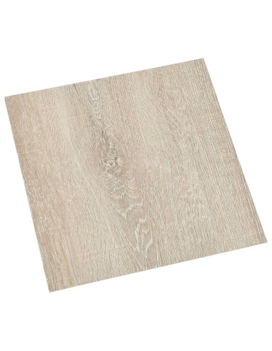 Tavole per Pavimenti 55 pcs Beige 5,11 m² PVC