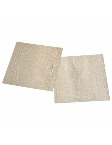 Tavole per Pavimenti 55 pcs Beige 5,11 m² PVC