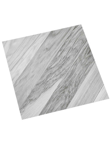 Tavole per Pavimenti 55 pcs Grigio 5,11 m² PVC