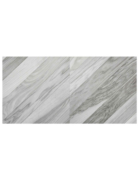 Tavole per Pavimenti 55 pcs Grigio 5,11 m² PVC