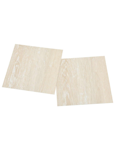 Tavole per Pavimenti 55 pcs Beige 5,11 m² PVC