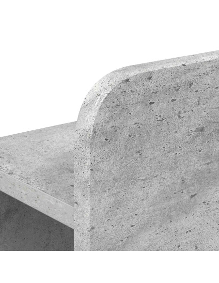 Telaio del letto con storage Grigio Cemento 90 x 200 cm