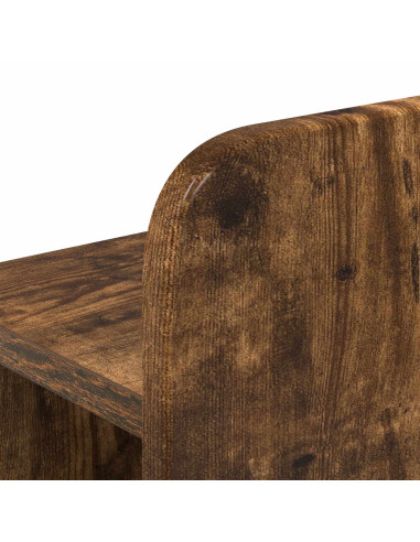 Telaio del letto con storage Rovere Fumo 90 x 200 cm