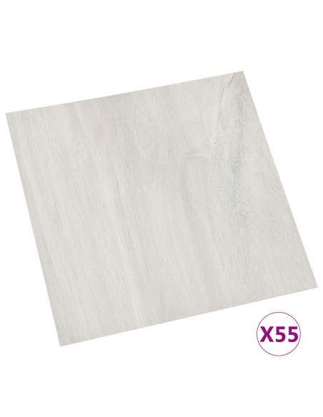 Tavole per Pavimenti 55 pcs Crema 5,11 m² PVC