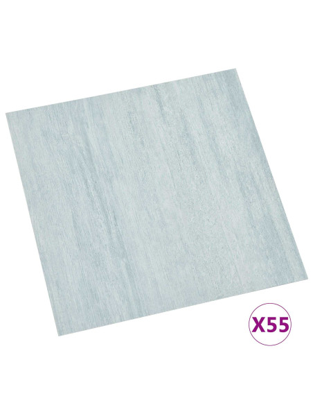 Tavole per Pavimenti 55 pcs Verde 5,11 m² PVC
