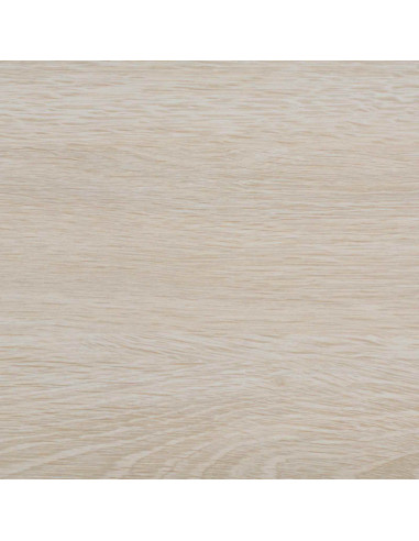 Tavole per Pavimenti 18 pcs Bianco Rovere Classico 2,51 m² PVC