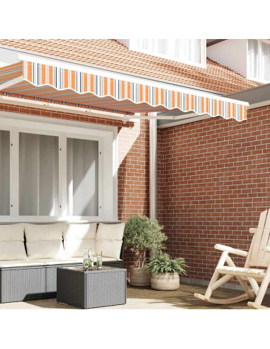 Tenda a Braccio Multicolore 230 x 20 cm Tela
