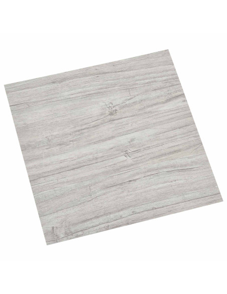 Tavole per Pavimenti 55 pcs Grigio chiaro 5,11 m² PVC