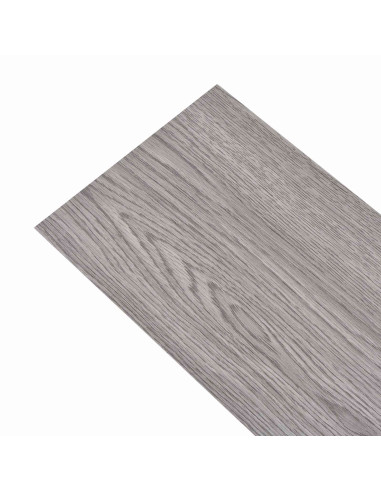 Tavole per Pavimenti 18 pcs Grigio scuro 2,51 m² PVC