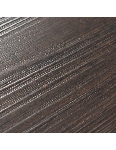 Tavole per Pavimenti 18 pcs Marrone Scuro 2,51 m² PVC