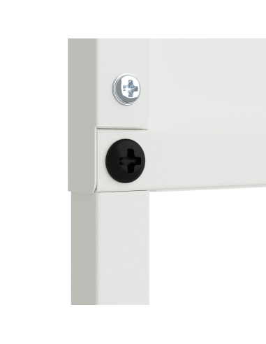 Schermo per privacy in giardino Traforo Bianco 32 x 140 cm