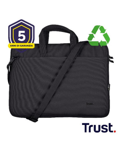 BOLOGNA LAPTOP BAG 14  BLACK