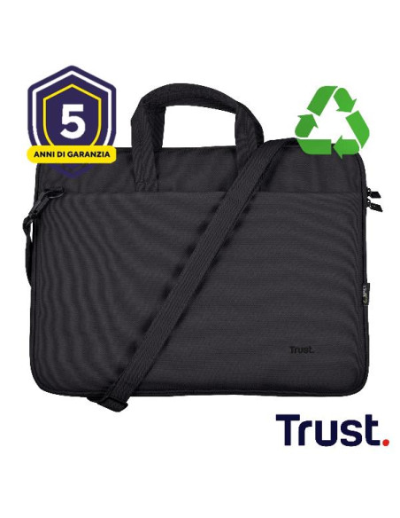 BOLOGNA LAPTOP BAG 14  BLACK