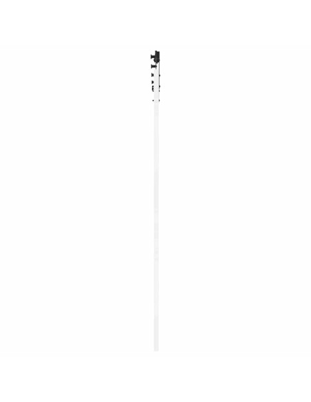 Porta scorrevole ORKDAL Bianco e Nero 93 x 211 cm