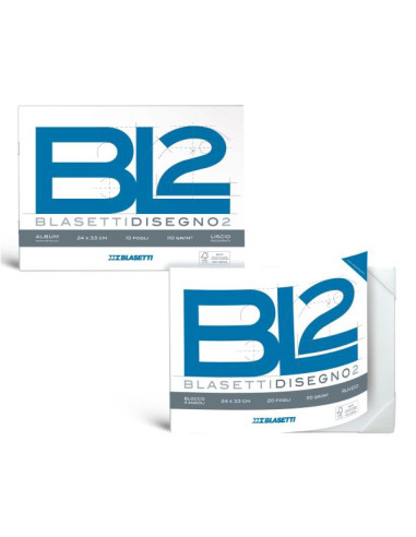 ALBUM BL2 4ANGOLI 24X33 LISCI RIQ