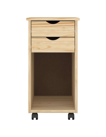 Mobile con Ruote con ruota Marrone 34 x 39 x 65,5 cm