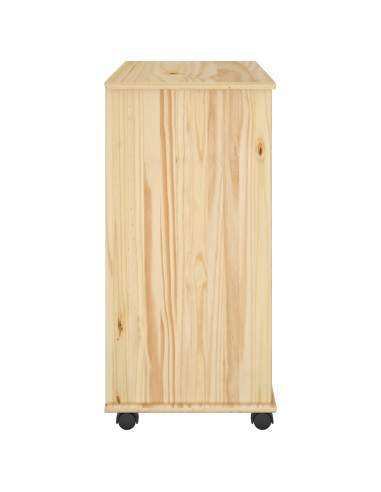 Mobile con Ruote con ruota Marrone 63,5 x 39 x 79 cm