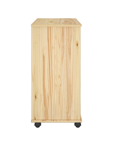 Mobile con Ruote con ruota Marrone 63,5 x 39 x 79 cm