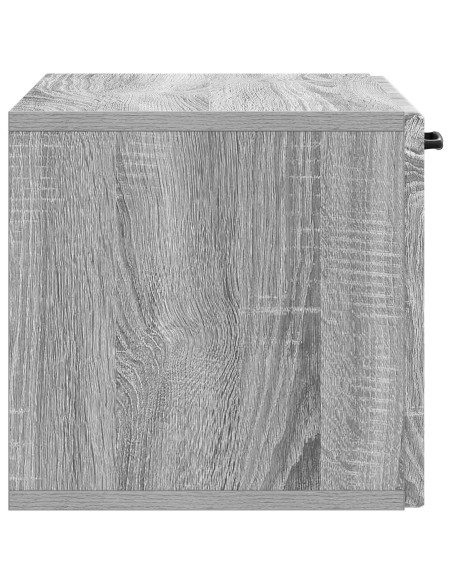 Mobile Porta TV da Muro Grigio Sonoma 59,5 x 31 x 30 cm