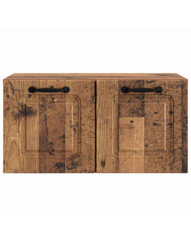 Mobile Porta TV da Muro Legno antico 59,5 x 31 x 30 cm