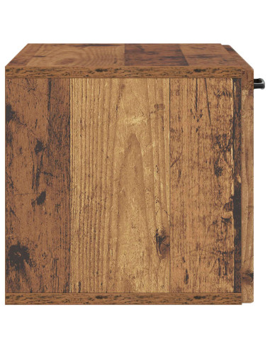 Mobile Porta TV da Muro Legno antico 59,5 x 31 x 30 cm