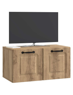 Mobile Porta TV da Muro Rovere Artigianale 59,5 x 31 x 30 cm 2