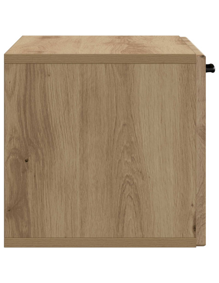 Mobile Porta TV da Muro Rovere Artigianale 59,5 x 31 x 30 cm