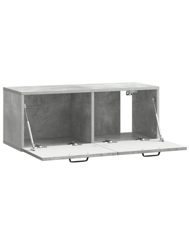 Mobile Porta TV da Muro Grigio Cemento 78,5 x 31 x 30 cm