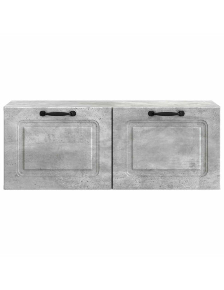 Mobile Porta TV da Muro Grigio Cemento 78,5 x 31 x 30 cm